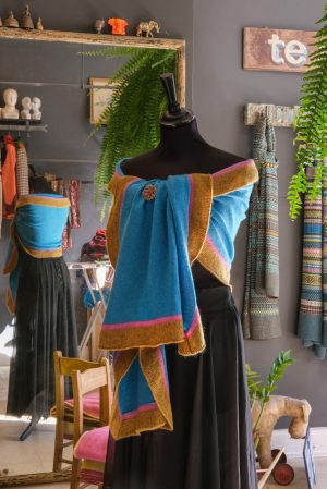 Kathrens Rare Knitwear | Merino Delphi Wrap