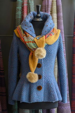 Kathrens Rare Knitwear | Edith Hand Knit with wrap