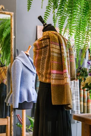 Kathrens Rare Knitwear | Merino Blanket Sari Wrap #1